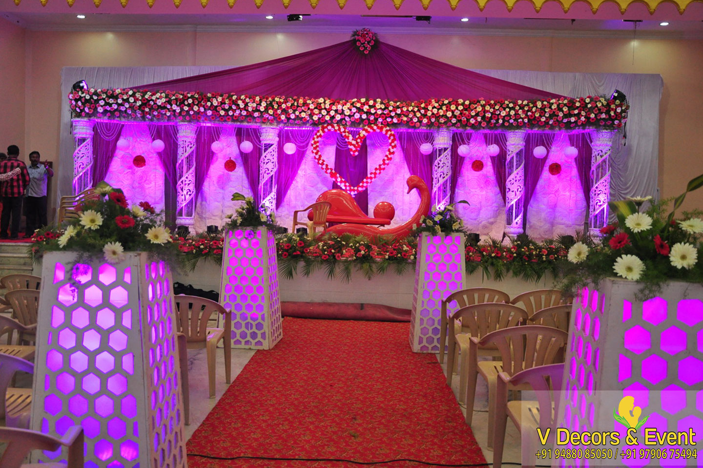 Wedding decorations  SRI RAM MANDAPAM